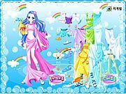 Aquarius Zodiac Dress up - Online Free Game