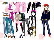 Colorful Girl Dress Up - Online Free Game