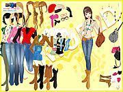 Cowboy Boots Dressup - Online Free Game