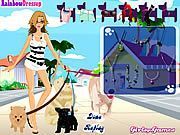 Dog Walking Dress Up - Online Free Game