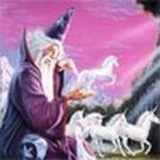 Fantasy Wizard Slider Puzzle - Online Free Game