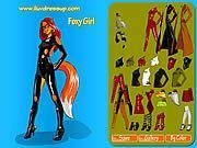 Play Foxy Girl Dressup Game