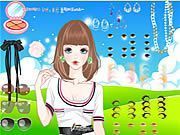 Glossy Summer Fashions - Online Free Game