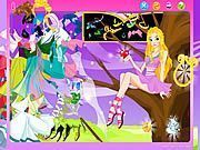 Magic Girl Dressup - Online Free Game