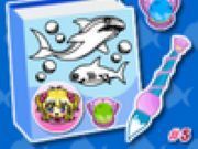 Rosy CB Shark Family - Online Free Game