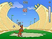 Scooby Doo in the Soccer Stadium - Online Free Game