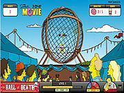 Simpsons The Ball of Death - Online Free Game
