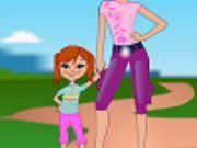 Sweet Girl With Her Mom - Online Free Game