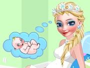 Elsa Frozen Mommy to Be