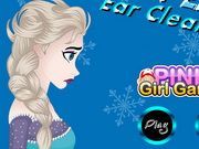 Frozen Elsa Ear Cleaning