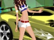 Hot Girl vs Super Car game