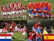 Puzzle Paraguay Spain quarter finals South Africa 2010