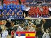 Puzzle Serbia Spain quarter finals 2010 FIBA World Turkey