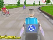 3d Wheelchair Race