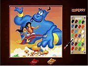 Aladdin Coloring