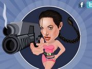 Angelina Jolie Caricature Fun