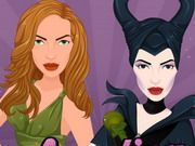 Angelina Maleficent Makeover