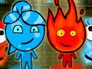 Angry Ice Girl And Fire Boy