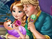 Anna and Kristoff Baby Feeding