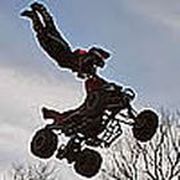 ATV quad crazy jump