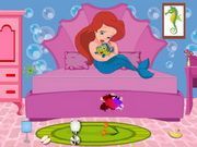 Baby Ariel Doll House Cleaning