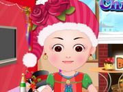 Baby Hazel Christmas Dress Up