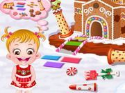 Baby Hazel Gingerbread House