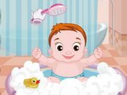 Baby In The Bath