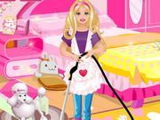 Barbie Cleaning Slacking