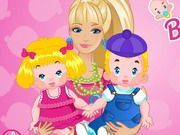 Barbie Twins Babysitter