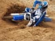 Blue Motorcross