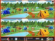 Camping Spot The Differences