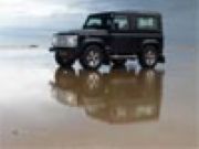 Car on the beach