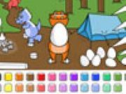Color Egg Hunt Dinosaurs