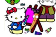 Coloring Hello Kitty