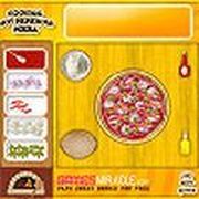 Cooking Hot Peperoni Pizza