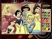 Disney Princess Coloring