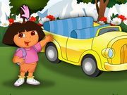 Dora at Car Show