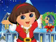 Dora Christmas Dressup