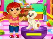 Dora Puppy Caring