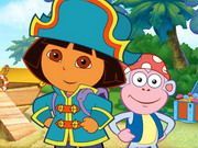 Dora's Pirate Boat Treasure Hunt