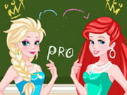 Elsa And Ariel Prom Contest