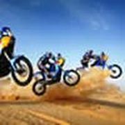 Extreme rally motorbike