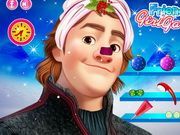 Frozen Kristoff Christmas Make Up