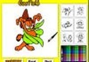 Garfield Coloring Page