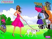 Girl and Pet Dress up