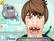 Justin Bieber at the Dentist