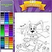 Kids Color Rabbit