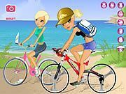 Maria and Sofia Go Biking