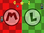 Mario vs Luigi Pong